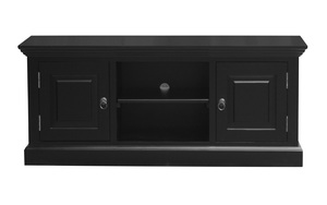 black furniture, black TV Stands & Media Consoles